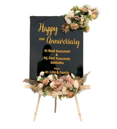 Papan Bunga Akrilik Kedaung