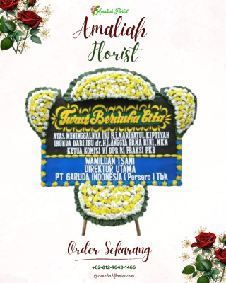 Papan Bunga Duka di Kedaung