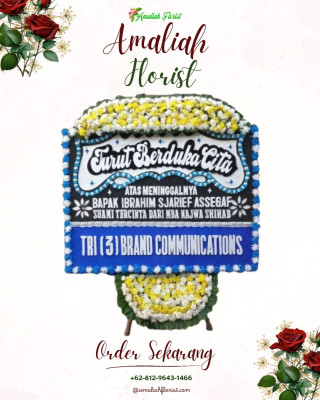 Papan Bunga Duka di Kedaung