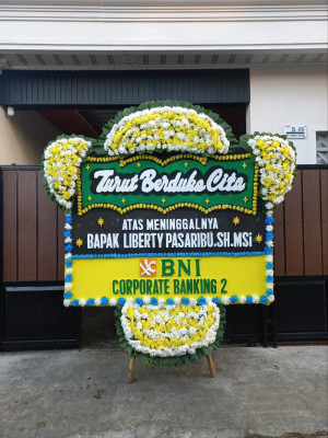 Papan Bunga Duka di Kedaung